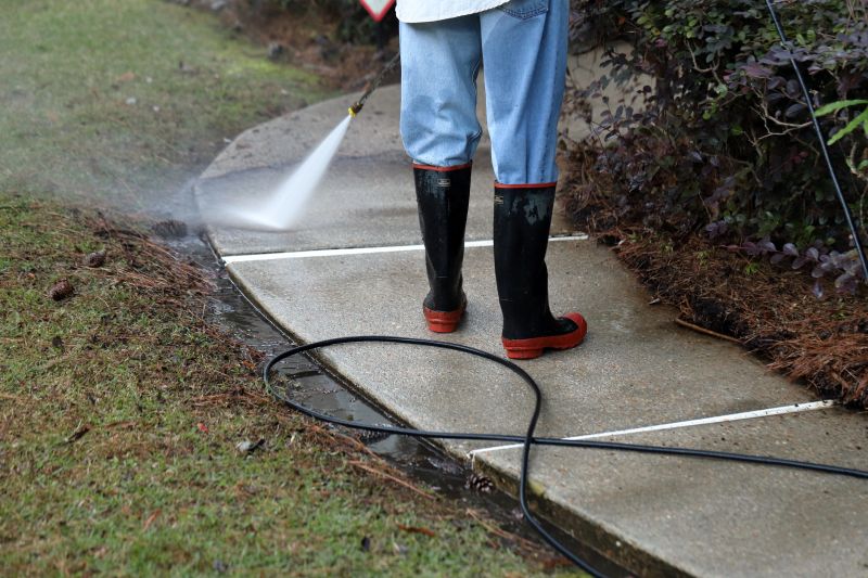Driveway Concrete Cleaning